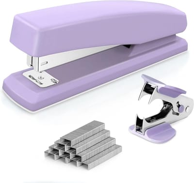Stevige Desktop Nietmachine Set voor Kantoor & School - 20 Vel Capaciteit, Inclusief Verwijderaar en nietjes