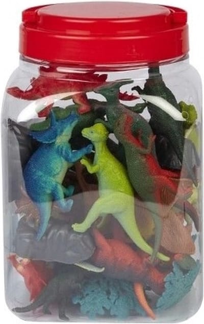 Ravensden dinosaurus speelfiguren - 40 stuks - speelgoed - voor kinderen - dino's