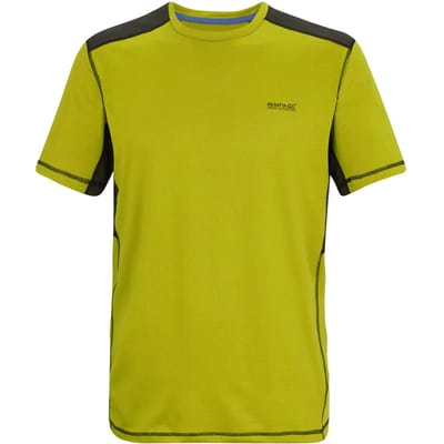 Virda heren T-shirt met korte mouwen en mesh-stof