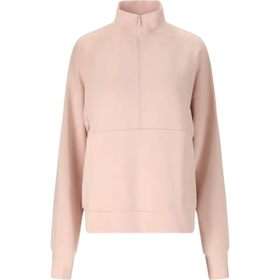Dames sweatshirt met 1/2 rits Athlecia Jillnana