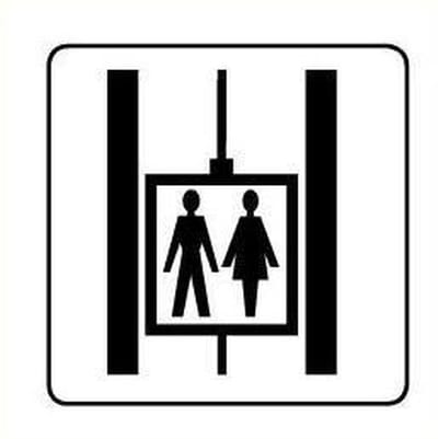 Lift bord, geborsteld aluminium 100 x 100 mm