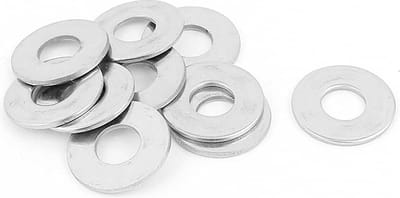 M10 - Carrosseriering DIN9021 - gegalvaniseerd - vlakke sluitring - 20 stuks