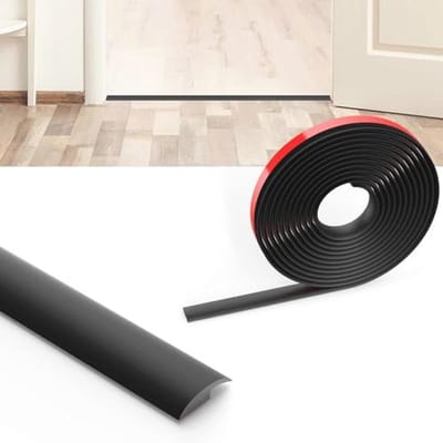 2 m Laminaatvloer Drempel Overgangsstrip - PVC Vloerverdeler Strip - Zelfklevende Deurstrip voor Verbinding van Vloeropeningen