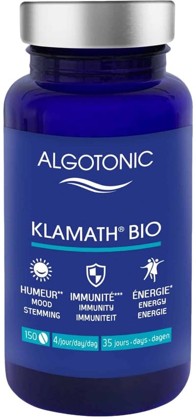 Klamath Organic Tabletten - 100% puur - 150 stuks - 35-daagse kuur - natuurlijke ingrediënten