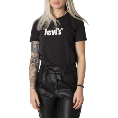 Levi's The T-shirt Black Size: XS | T-Shirts Outlet | Dames | Zwart