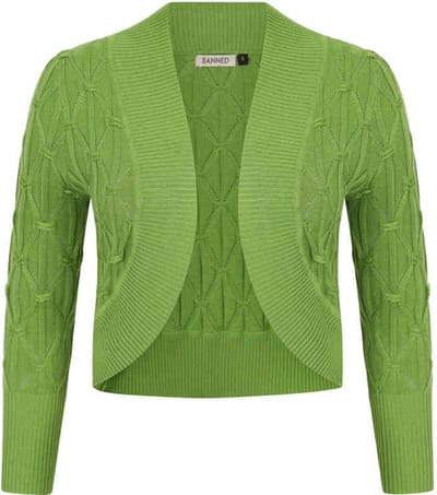 Banned - Eden Bolero - M - Groen