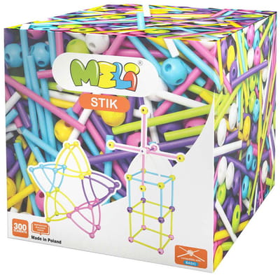 K'nex bouwset Meli Stik roze 300dlg - creatief constructiespeelgoed.