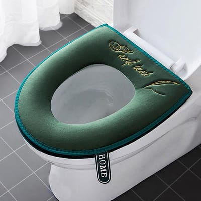 Universele Toiletbrilhoes Winter Warm Zacht WC Mat Badkamer Wasbaar Verwijderbaar Rits Met Klapdeksel Handvat Waterdicht Huishouden
