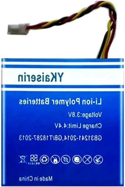 Oplaadbare Batterij - Vervangende Accu - Oordopjes Gebruik - Hoge Capaciteit - 1050mAh - Zwart