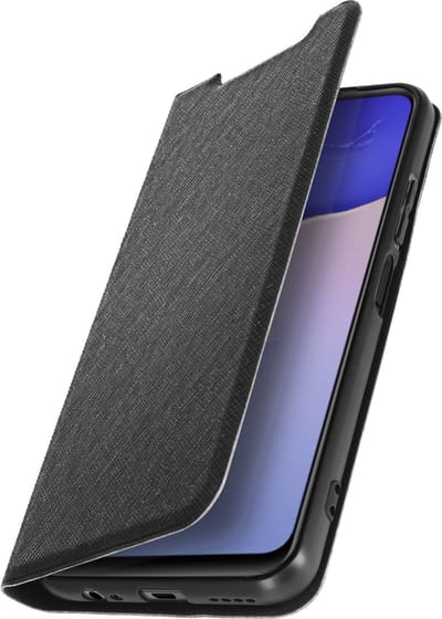Bigben Connected, Hoesje geschikt voor Vivo Y01 - Folio Stand met Kaarthouder, Zwart