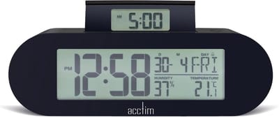 Wekker met Alarmfunctie Tafelmodel Compact Design