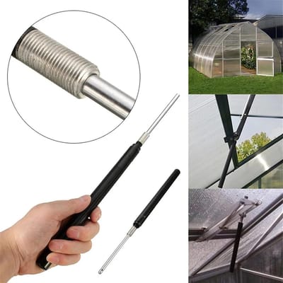 Automatische Vensteropener - Serre Ventilator - Automatisch Ventileren - Zonne-energie Gedreven - 45cm Opening - Aluminium
