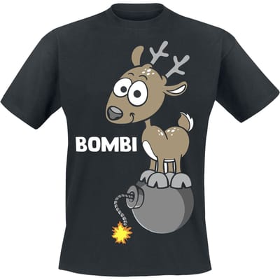 Tierisch - Fun T-shirt - Bombi - S tot 4XL - voor Mannen - zwart