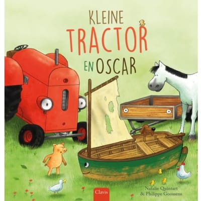 Kleine Tractor En Oscar - Natalie Quintart