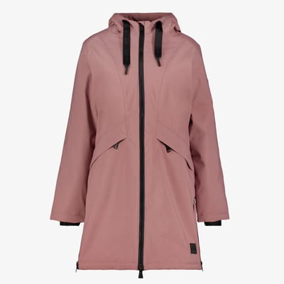 Kjelvik roze dames outdoor jas waterafstotend - Maat S