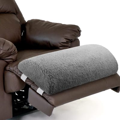 Voetsteunkussen Halfrond Chenille Traagschuim Lichtgrijs Multifunctioneel Voor Bed Bank En Stoel Ondersteuning Hoofd Rug Taille Benen