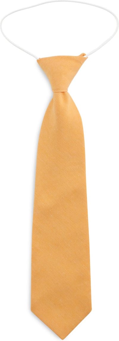 We Love Ties - Stropdassen - Kinderstropdas katoen apricot - apricot