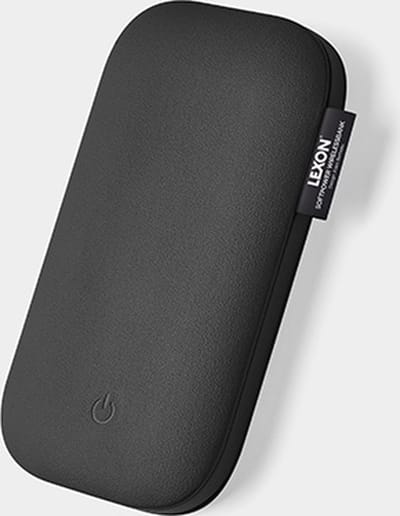 Lexon Design Softpower Wireless Power Bank QI - Black
