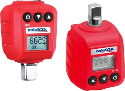 Digitale Koppeladapter Set - Momentsleutel Adapters - Precisie Werk - Dubbele Aandrijfgrootte - 8-339 Nm - Zwart