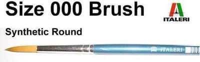 Italeri - 000 Brush Synthetic Round (Ita51201) - modelbouwsets, hobbybouwspeelgoed voor kinderen, modelverf en accessoires
