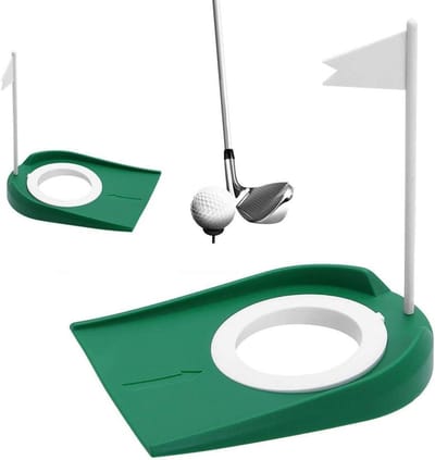 Golf Putting Mat - Indoor Putting Green - Golf Oefenen - Met Binnenring Ontwerp