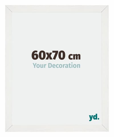 Your Decoration - Fotolijst 60x70 cm - MDF - Wit Geveegd - Mura