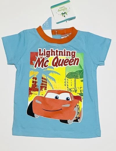 Disney Cars t-shirt - blauw - maat 80 (18 maanden)
