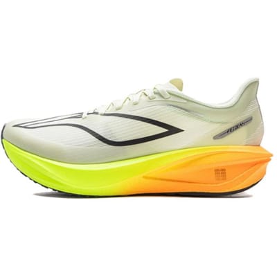 Li Ning Feidian 5 Challenger Professionele Trainings Dempende Hardloopschoenen Heren Sneakers Wit Jade-Groen ARMV001-28 47⅔ beige