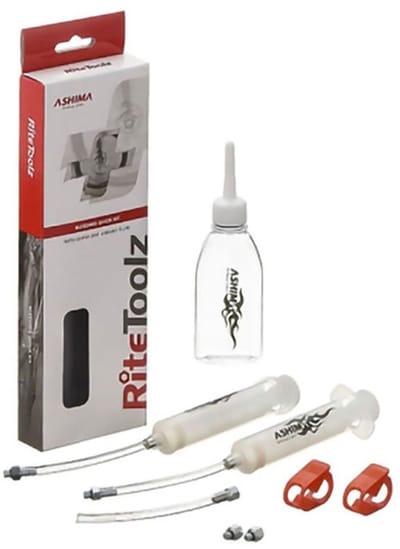 Ashima Shimano Hydraulic System Remmen Ontluchtingsset Transparant