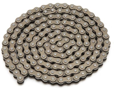 25H Heavy Duty Roller Chain - 158 Left - Roestvrijstalen Ketting - Geschikt voor Pocket Bike - Mini Quad - ATV - Scooter