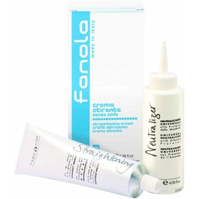 Fanola Smoothing Cream Set gladmakende crème Haarstyling-set Dames
