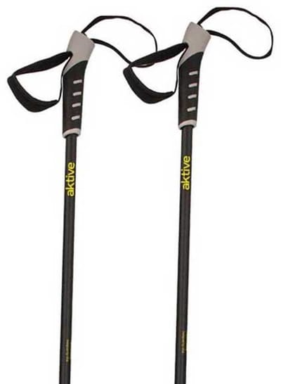Aktive 54181 Stokken 2 Eenheden Zilver 85-135 cm