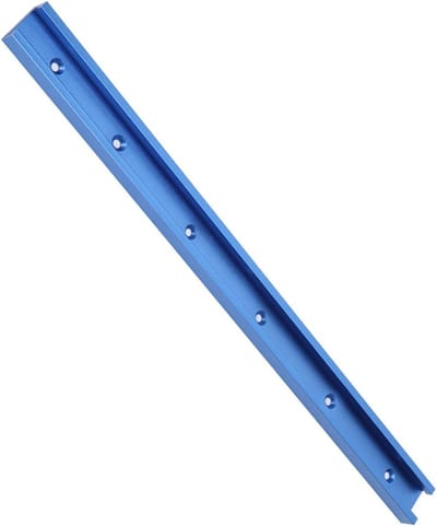 Verstekmal Gereedschap - Houtbewerking Jig - Precisie Houtsneden - Geanodiseerd Aluminium - 1000 mm - Blauw