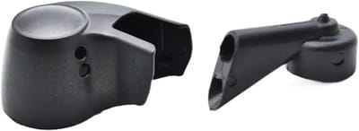 Ruitenwisserbeschermer Achter - Wisserarm Moer Cap - Exterieur Styling - Abs Plastic Materiaal - 1x1x1 cm - Zwart