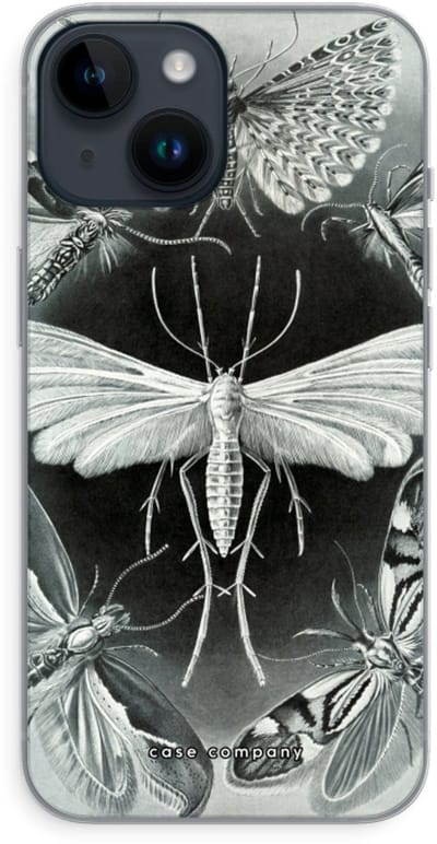 Case Company® - Hoesje geschikt voor iPhone 14 hoesje - Haeckel Tineida - Soft Cover Telefoonhoesje - Bescherming aan alle Kanten en Schermrand