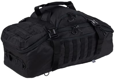 Tactical Weekend tas 45L (3in1) Zwart