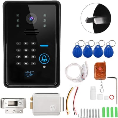 Intelligente Intercom Deurbel Draadloze Video Deurtelefoon met Elektrisch Bedieningsslot