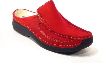 Wolky Dames Klompen 06202 Roll Slide Rood