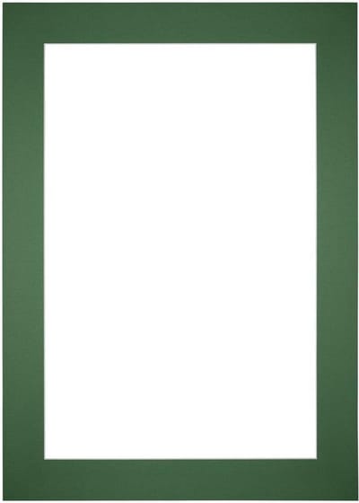Passe-Partout Fotomaat 20x30 cm - Lijstmaat 32x45 cm - Groen Bos - Museumkarton - Fotolijst niet inbegrepen