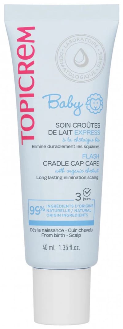 Topicrem Baby Soin Croûtes de Lait Express 40 ml