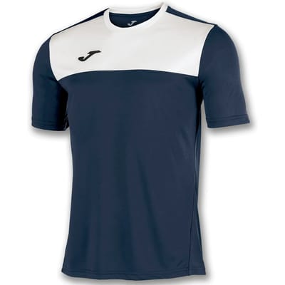 Joma Winner Shirt Korte Mouw Heren - Marine / Wit | Maat: M