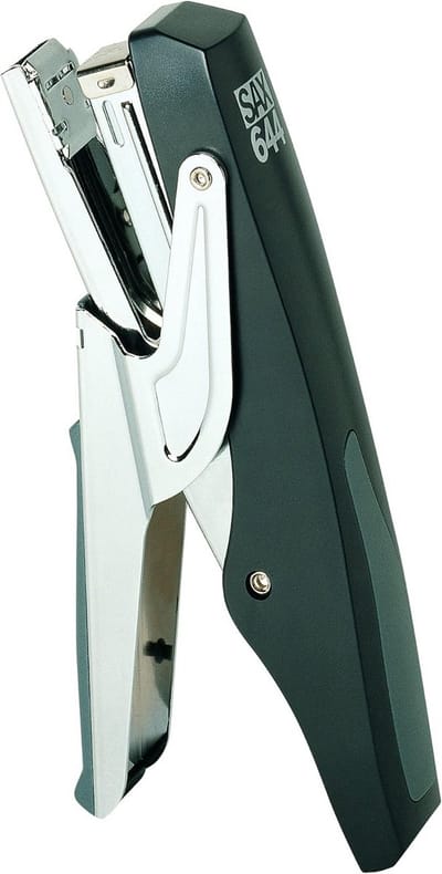 Nietmachine Tang - Handnieter - Papier Vastzetten - Robuust Mechanisme - 25 Vel - Zwart