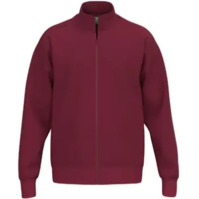 Erima Ts Sweatjack Heren - New Bordeaux | Maat: XS