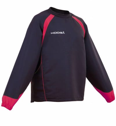 Kooga rugby trainingstop Vortex II zw/rd zwart/rood - 3XL