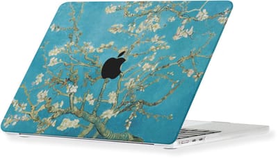 Lunso Geschikt voor MacBook Neo cover hoes - case - Van Gogh Amandelbloesem