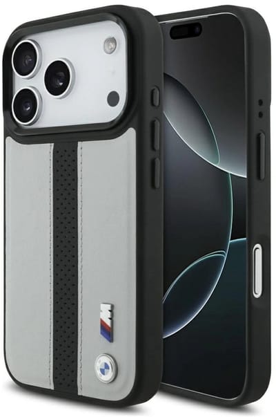Bmw Case Cover Voor Magsafe Iphone 17 Pro M Geperforeerde Streep Logo