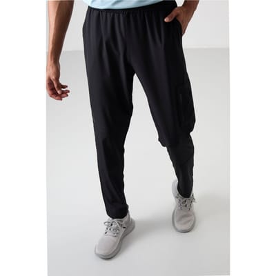 Heren Effen Sweatpants met Elastische Tailleband