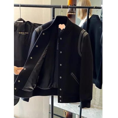 Leren Jas Heren Koreaanse Stijl Knap Veelzijdig Reversjas Lente en Herfst Nieuwe Modetrend Heren Tops 3XL black