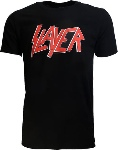 Slayer Classic Logo T-Shirt - Officiële Merchandise - L