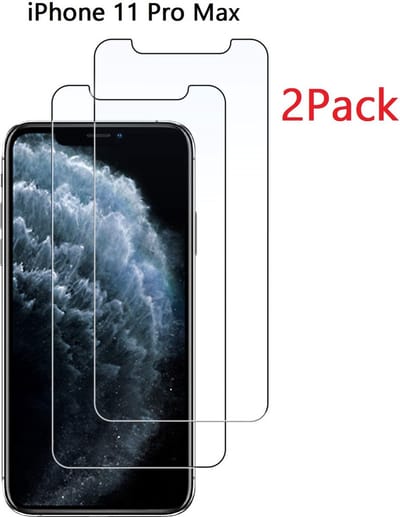 Ntech Screenprotector 2 Pack - Geschikt voor iPhone 11 Pro Max Screenprotector Glass